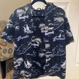 Gap Mens Casual Button Down